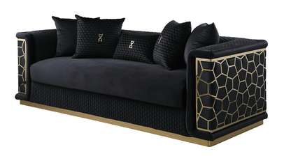 Stella (Black) Living Room Set
