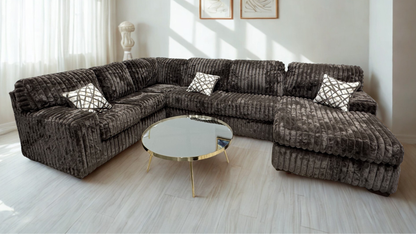 Austin Chocolate Sectional