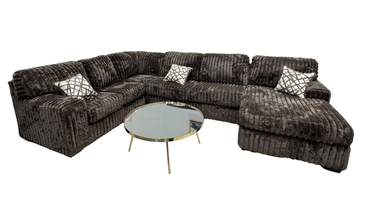 Austin Chocolate Sectional