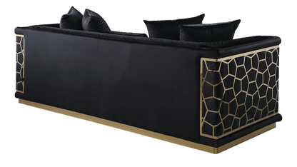 Stella (Black) Living Room Set