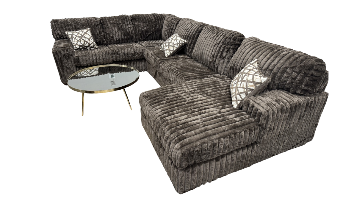 Austin Chocolate Sectional