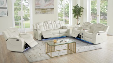 Eclipse (Sand) Reclining Living Room Set