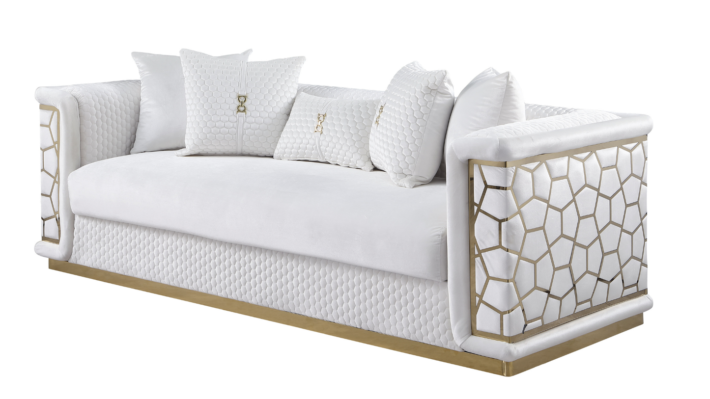 Stella (White) Living Room Set