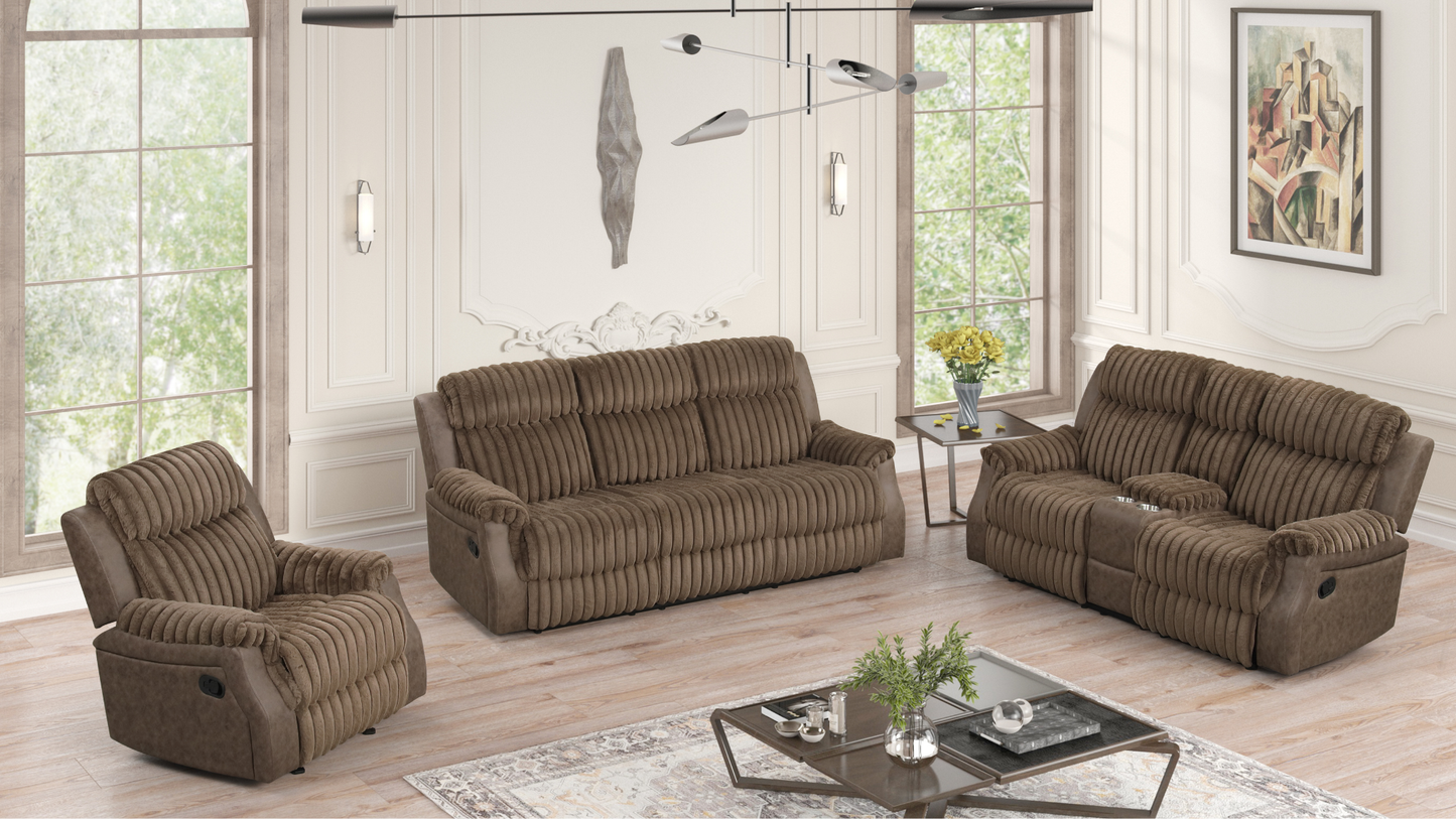 Willow (Brown) Reclining Living Room Set