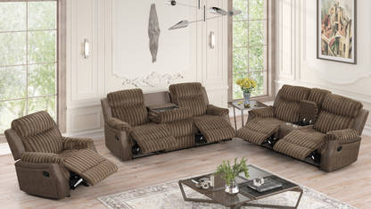 Willow (Brown) Reclining Living Room Set
