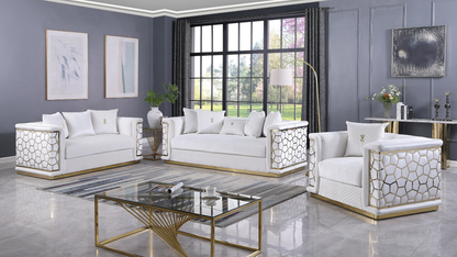 Stella (White) Living Room Set