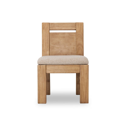 Nia Chenille Upholstered Dining Chair in Lioness and Hyena