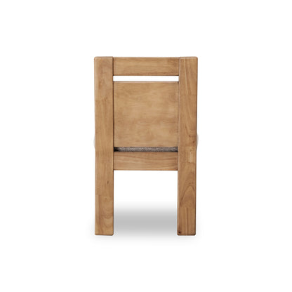 Nia Chenille Upholstered Dining Chair in Lioness and Hyena