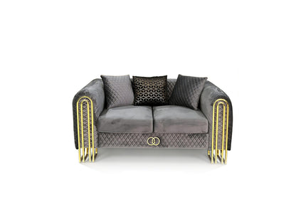 Valencia Luxury Velvet Loveseat