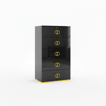 Vogue Collection (Black) Bedroom Set