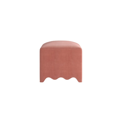 Lowry Ottoman-Dusty Rose