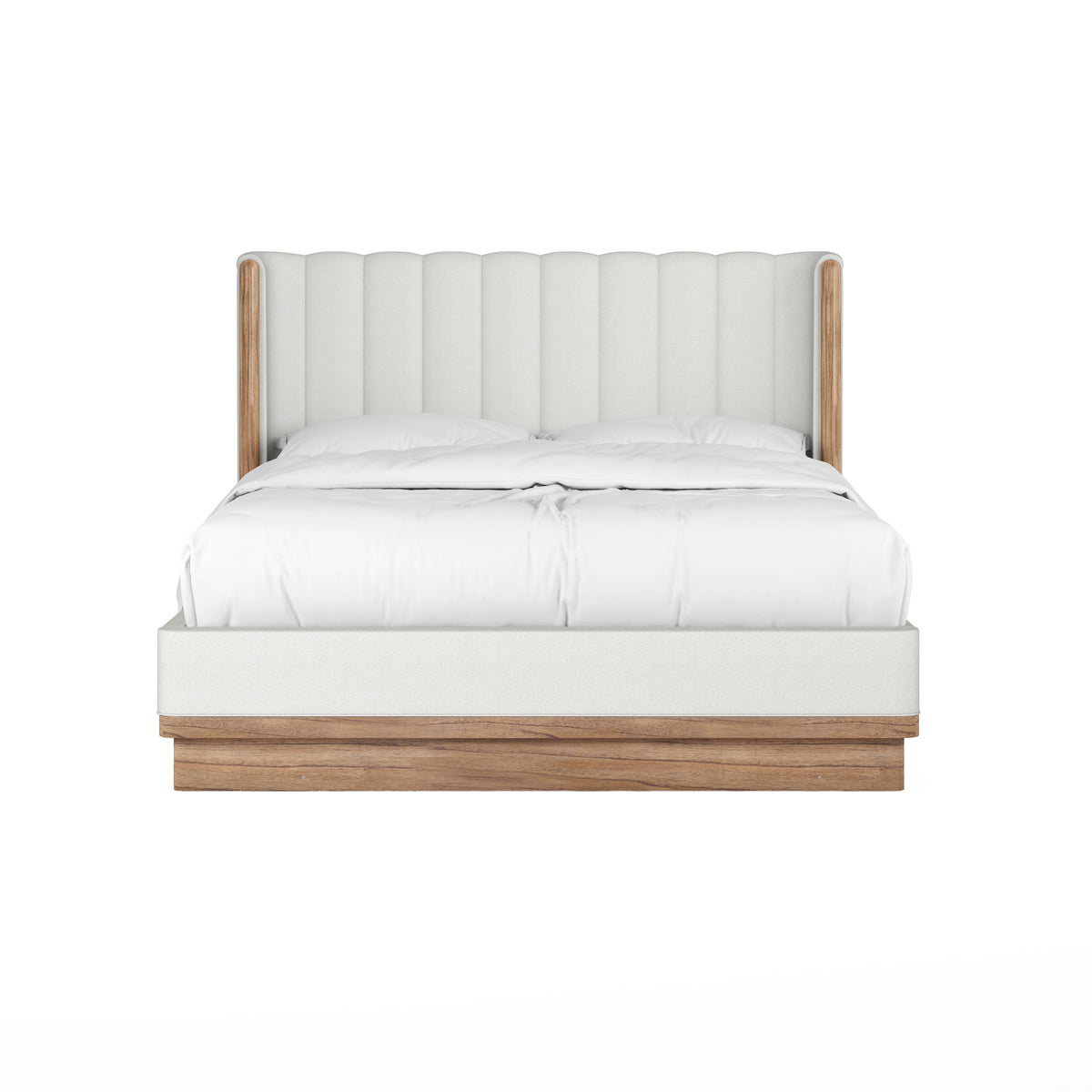 Portico-6/6 Upholstered Shelter Bed