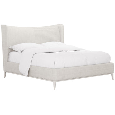 Mezzanine Queen Shelter Upholstered Bed