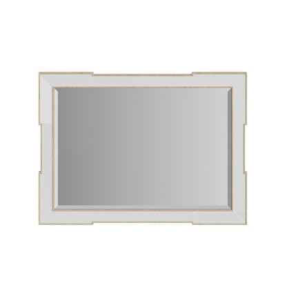Eave Accent Mirror-Milk