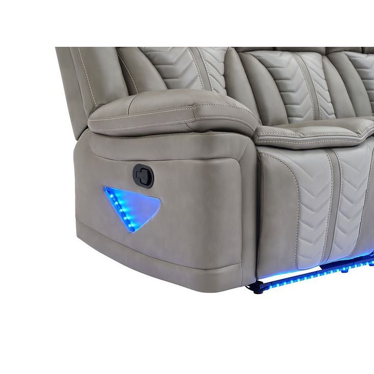 Innova Sec (Grey) Reclining Sectional