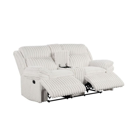 Mellow (White) Reclining Living Room Set
