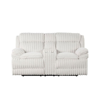 Mellow (White) Reclining Living Room Set