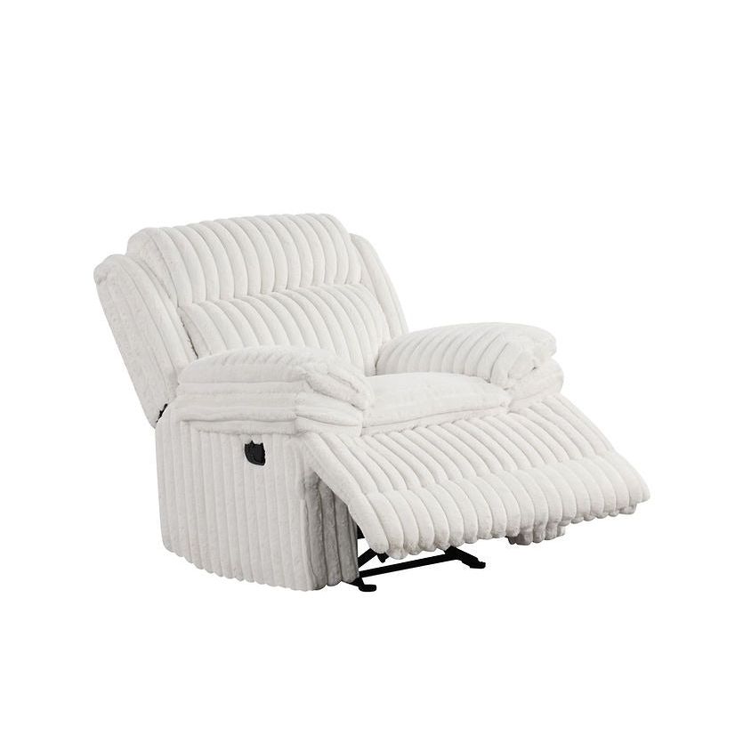 Mellow (White) Reclining Living Room Set