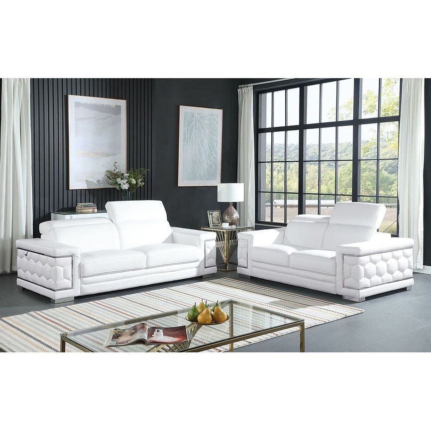 Favo Reclining Chair (White)