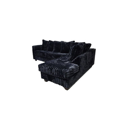 Gia Sectional (Black) Sectional