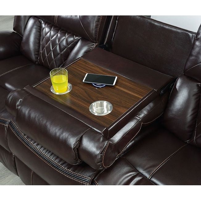 Party Time (Brown) Reclining Living Room Set