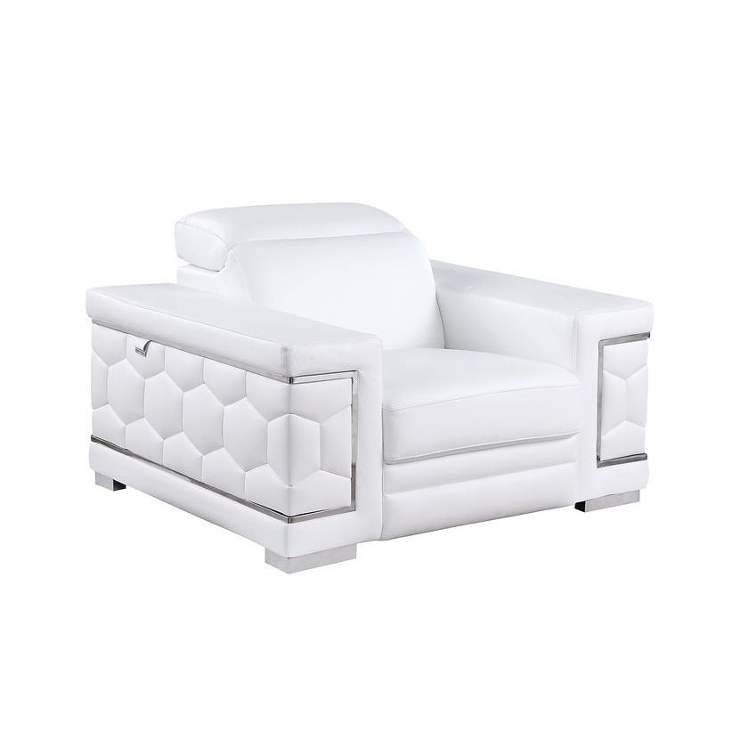 Favo Reclining Chair (White)