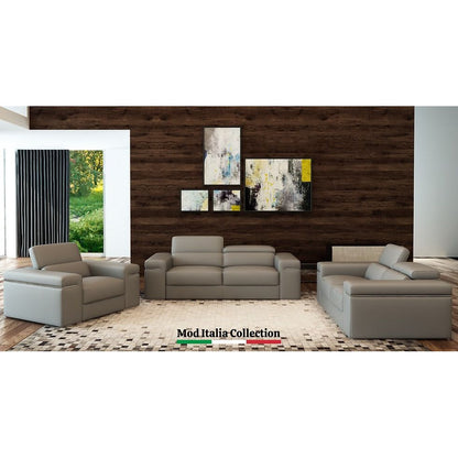 Soho Reclining Living Room Set (Grey)