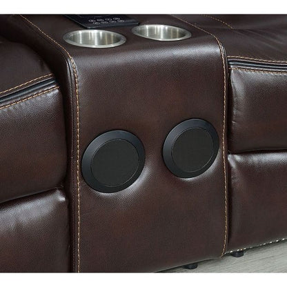 Party Time (Brown) Reclining Living Room Set