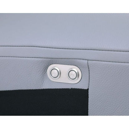 Picasso Reclining Sectional 7-Piece (Light Blue)
