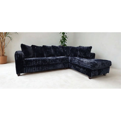 Gia Sectional (Black) Sectional
