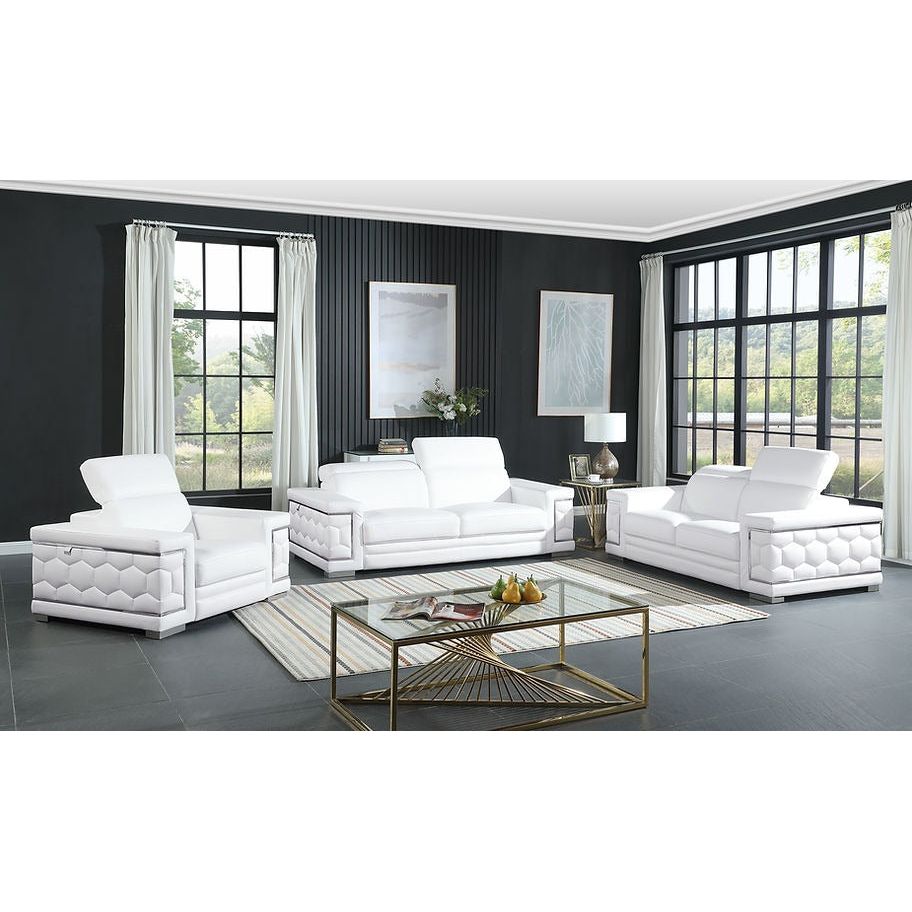 Favo Reclining Chair (White)