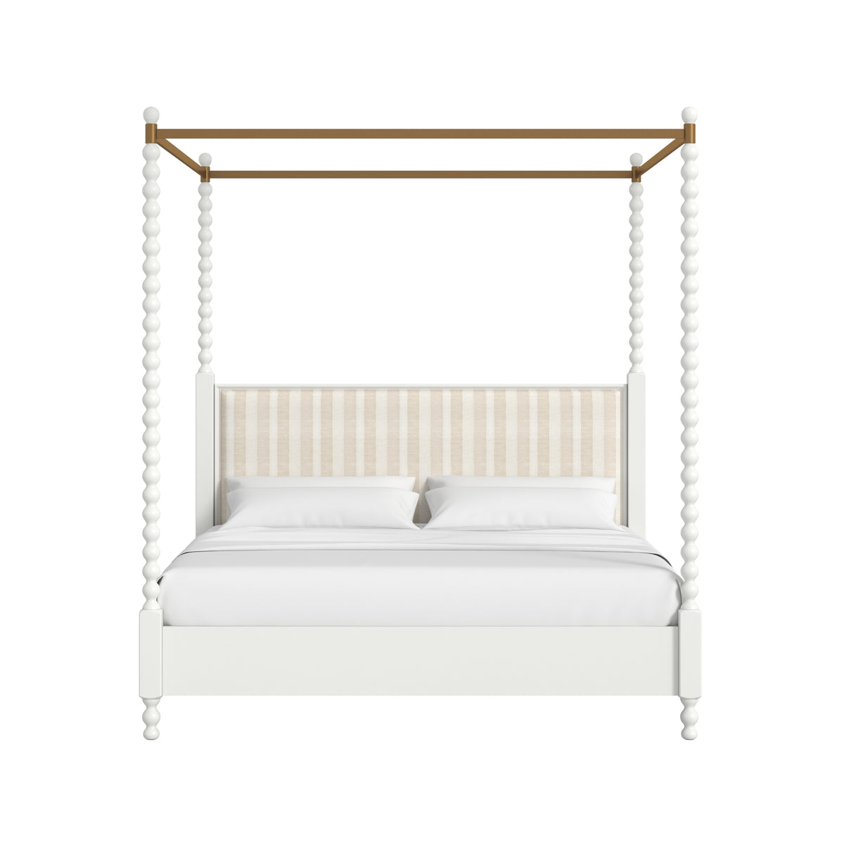 Haven KG Uph Canopy Poster Bed