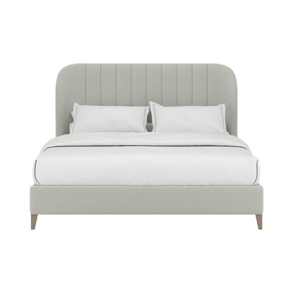 Dante King Wide Chn Uph Bed-Cloud