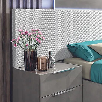Fabiana Collection (Grey) Bedroom Set