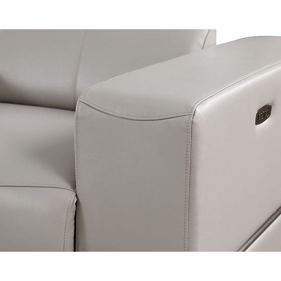 Franco Reclining Sectional 7-Piece (Light Grey)