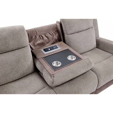 Nisa (Brown) Reclining Living Room Set
