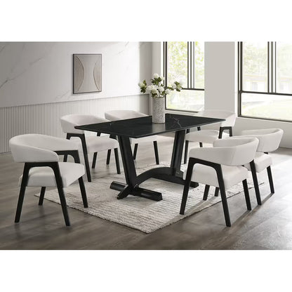 Nava Dining Set (Black)