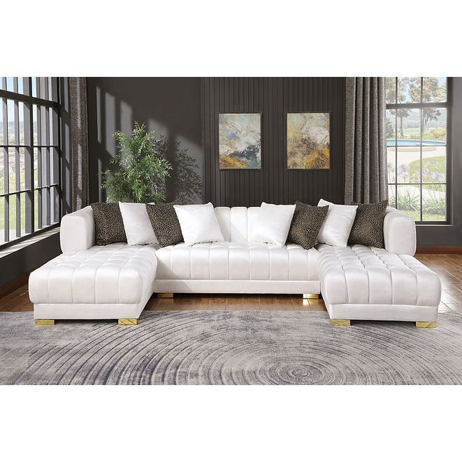 Dasha (White) Sectional