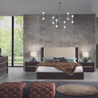 Christine Collection (Oak) Bedroom Set