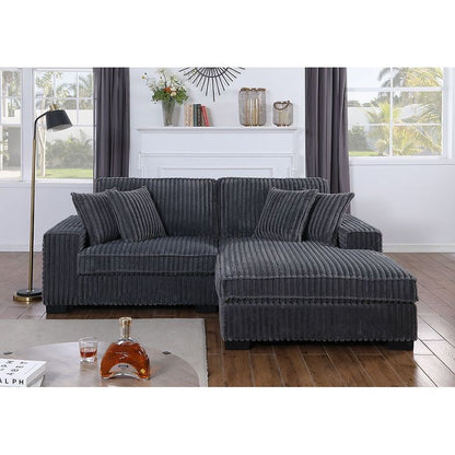 Comfy II 2pcs (Grey) Sectional