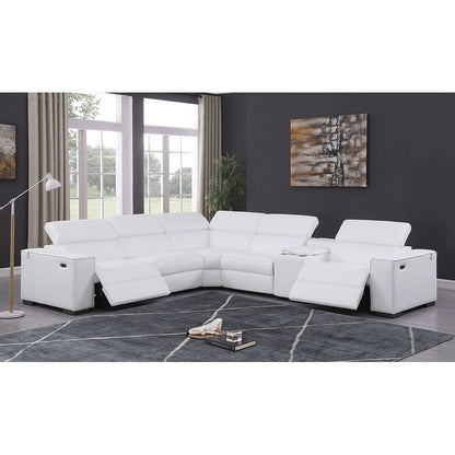 Picasso Reclining Sectional (White)
