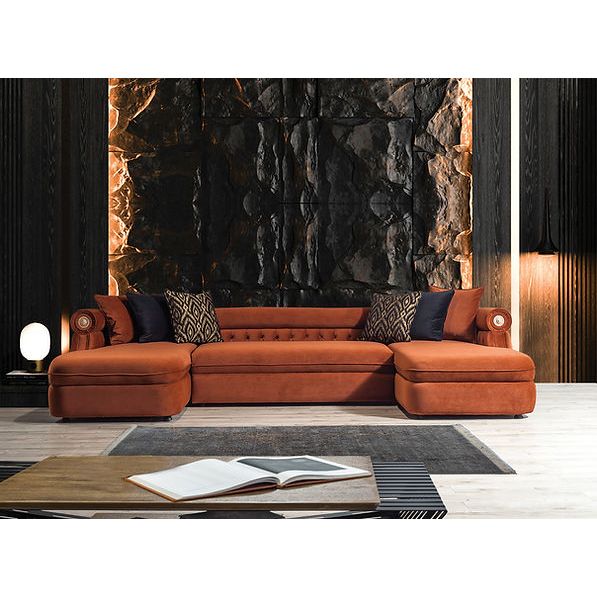 Brooklyn Sectional (Orange)