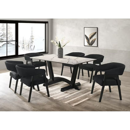 Nava Dining Set (White)