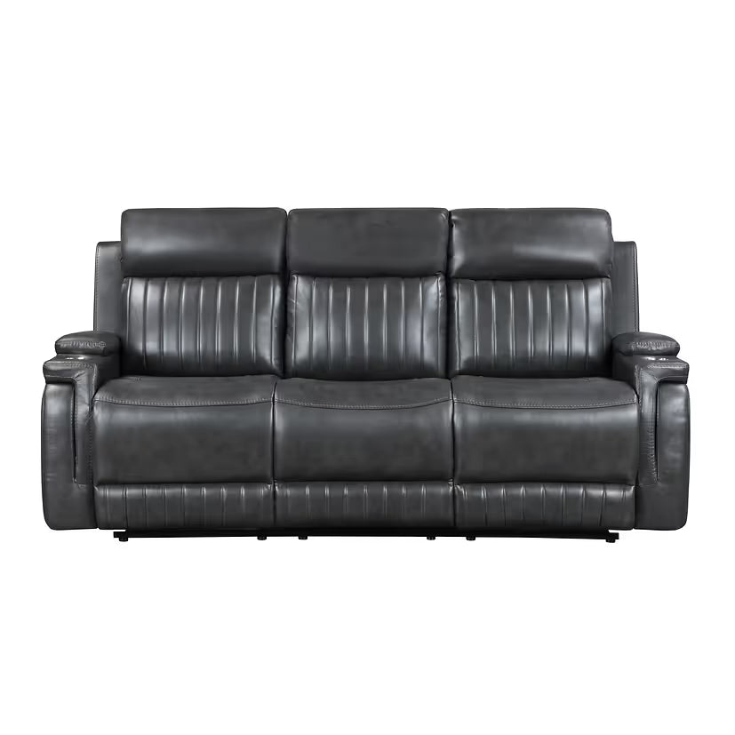 Ethan (Dark Grey) Reclining Living Room Set