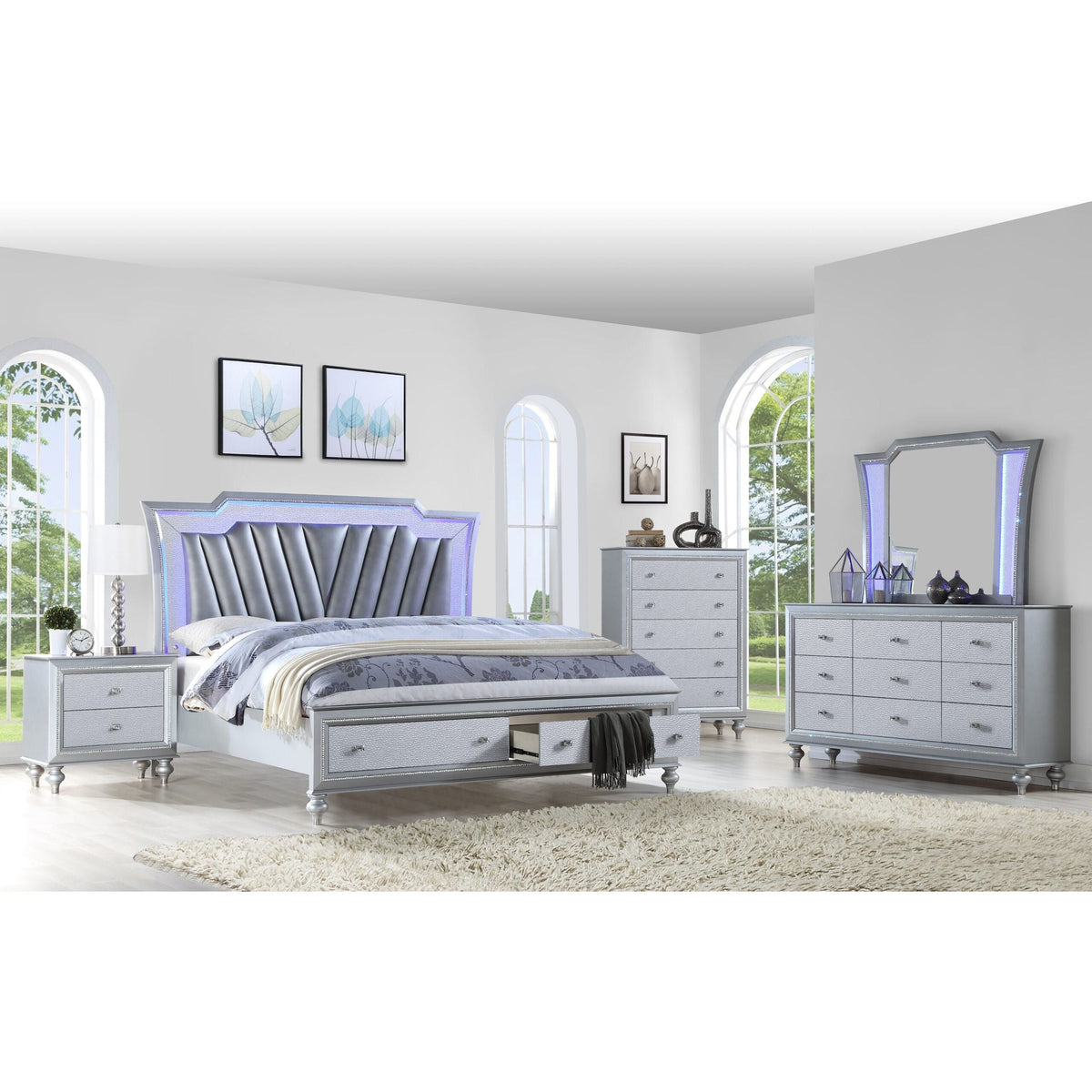 Star Bedroom Chest