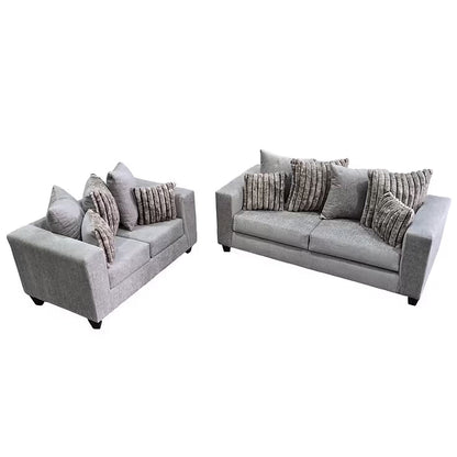 Kora S&L (Smoke) Living Room Set