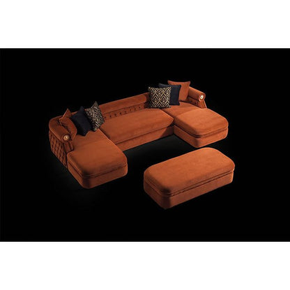 Brooklyn Sectional (Orange)