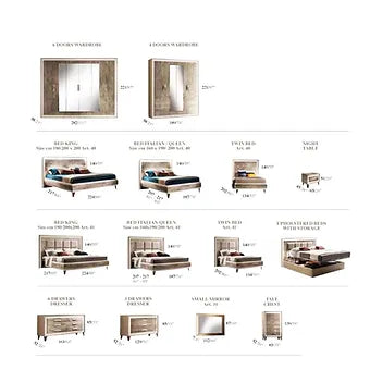 Ambra 7 Pcs Dining Set