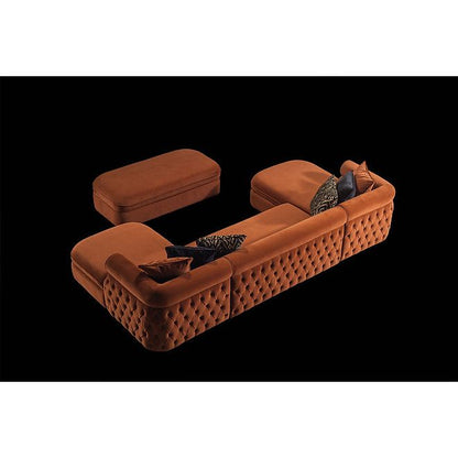 Brooklyn Sectional (Orange)