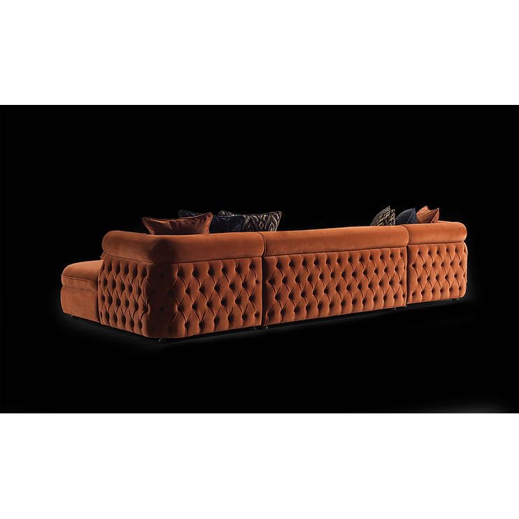 Brooklyn Sectional (Orange)